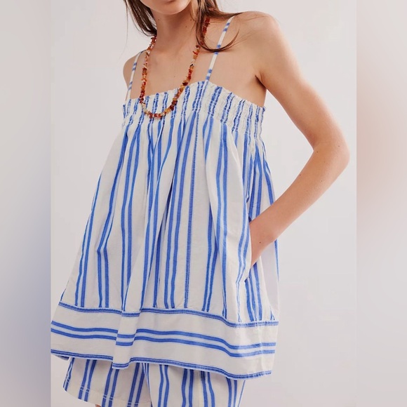 Smocked Cami & Bell Bottoms
